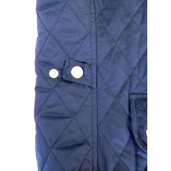 Banana Republic Men's Luis Quilted Vest Navy Blue Large EUC - Picture 7 of 13